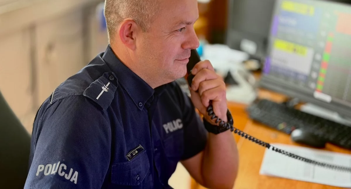 44-latek był w kryzysie emocjonalnym. Dyżurny zdobył zaufanie mężczyzny, pomoc dotarła na czas
