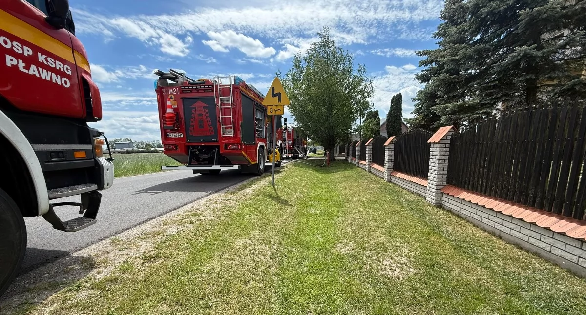 Pożar w jednym z domów w miejscowości Borowa. Dyżurny wysłał pięć jednostek straży