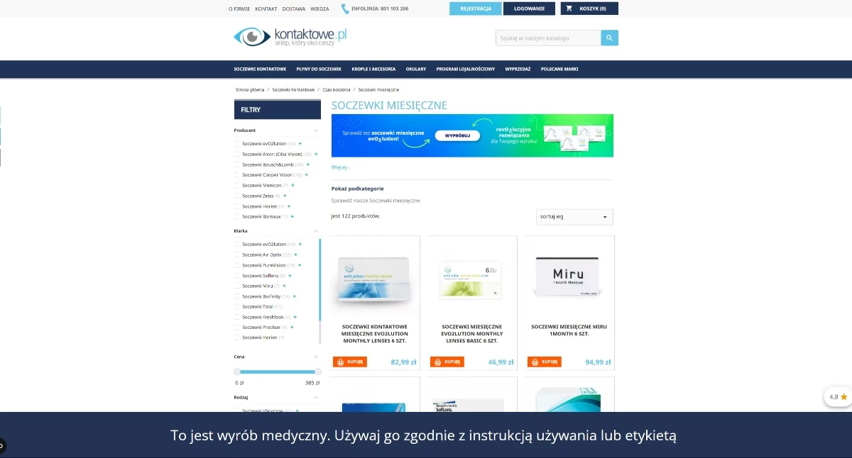 Czy soczewki miesięczne są bardziej opłacalne od jednodniowych?