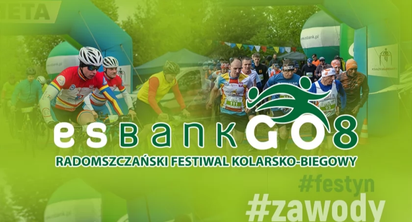 Radomszczański Festiwal Kolarsko-Biegowy ESBANK GO 8. W tym roku dla państwa Joanny i Tomasza walczących z rakiem