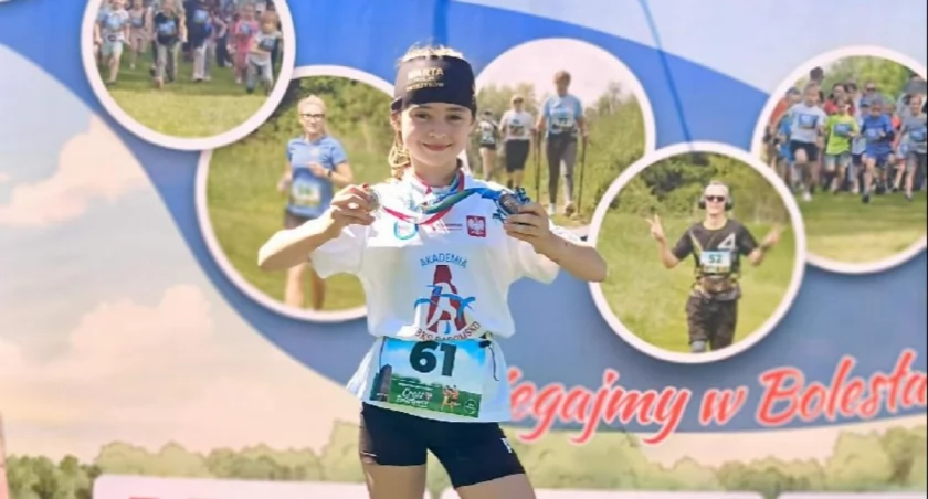 Sukcesy 10-letniej biegaczki Leny Węgrzyńskiej
