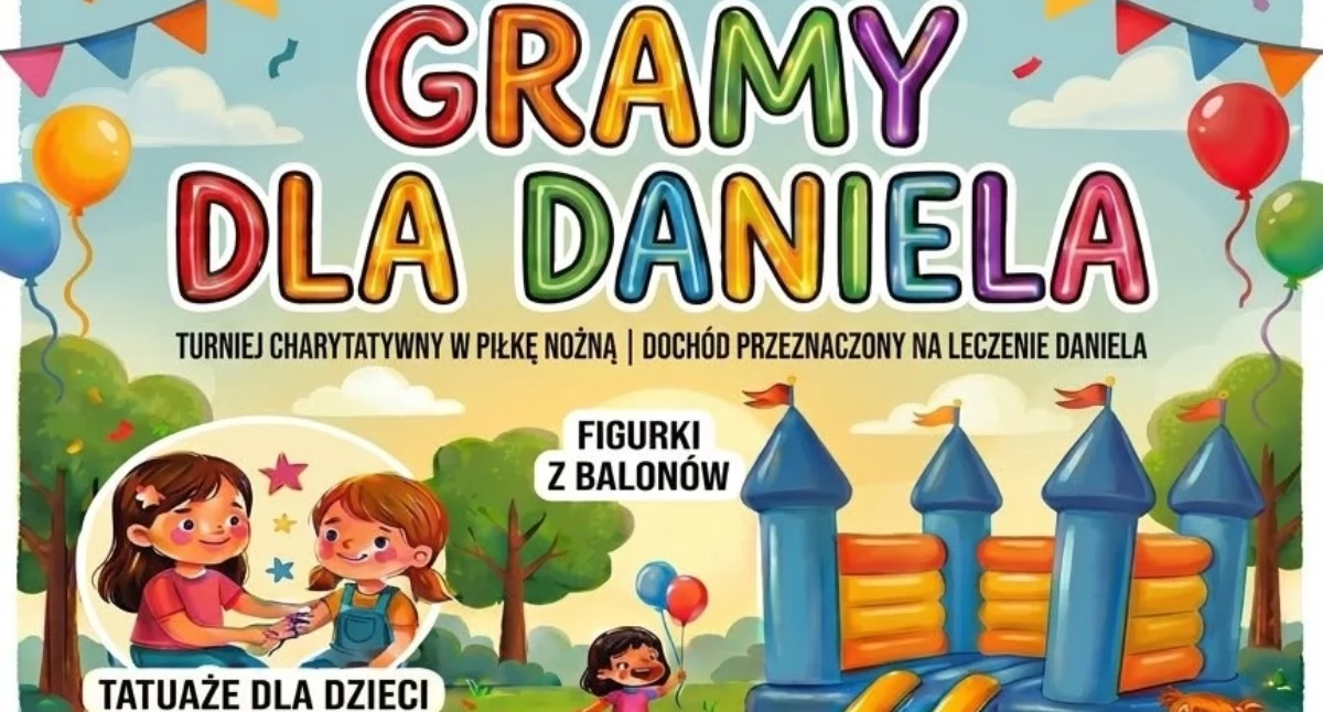 Radomsko gra dla Daniela. Charytatywny turniej piłki nożnej już w niedzielę 13 czerwca