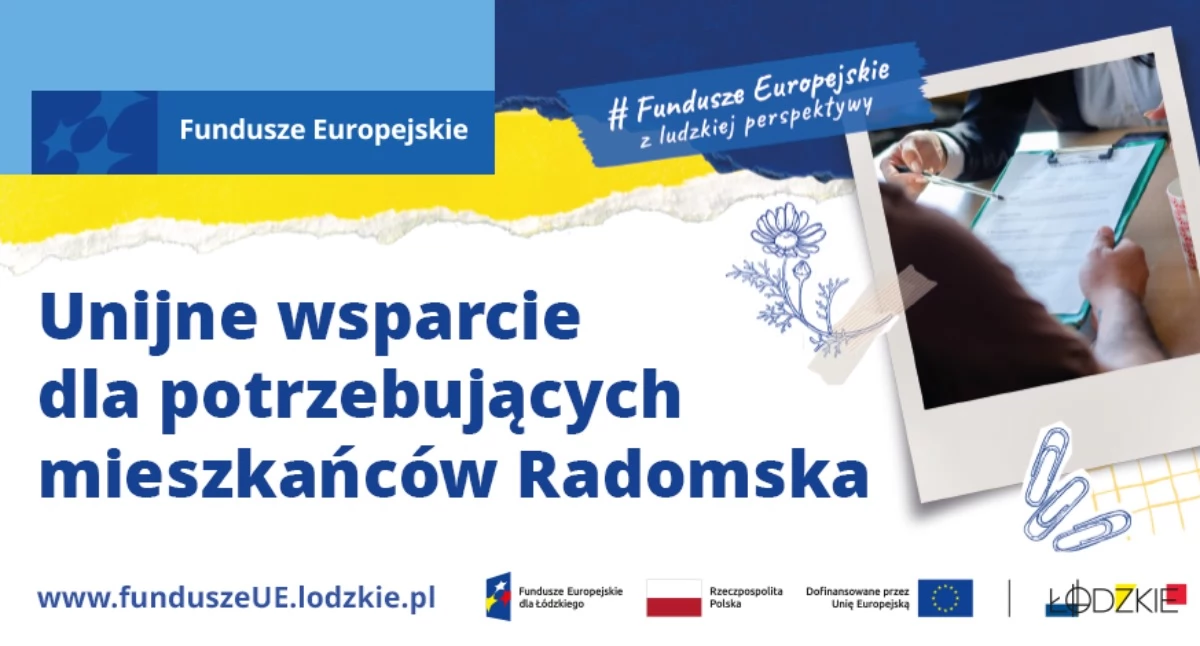 Unijne wsparcie dla potrzebujących mieszkańców Radomska