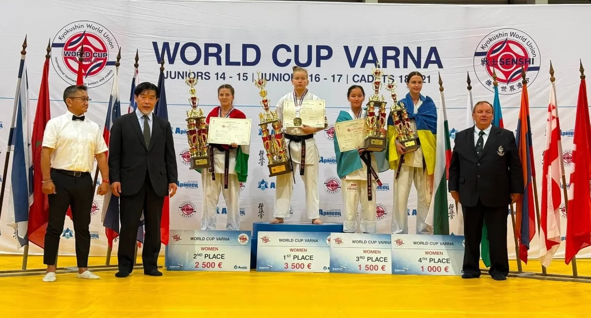 World Cup Varna. Natalia Dudek mistrzynią świata kadetów w karate