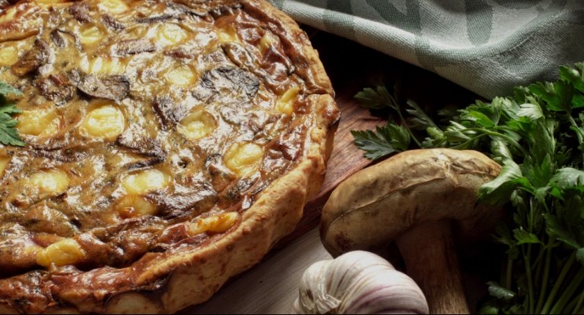 Tarta z grzybami. Przepisy Kasi Nowickiej [PlatebyKate]