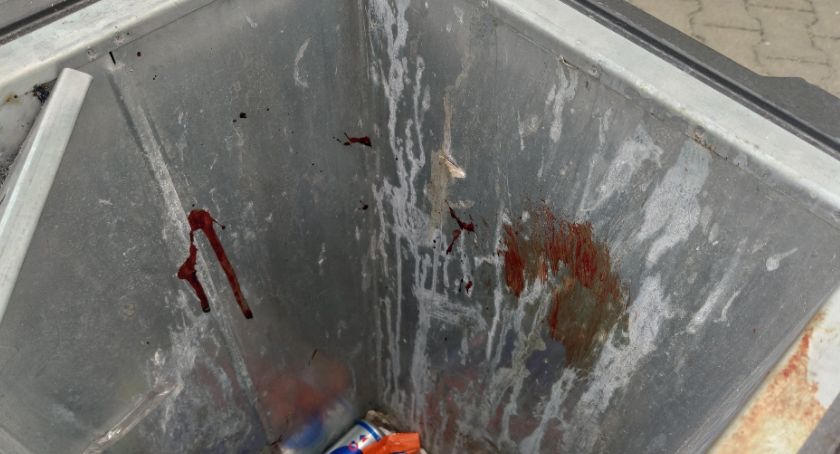 Radomsko: Uderzał głową psa o kosz. Został już zatrzymany. Trzeźwieje