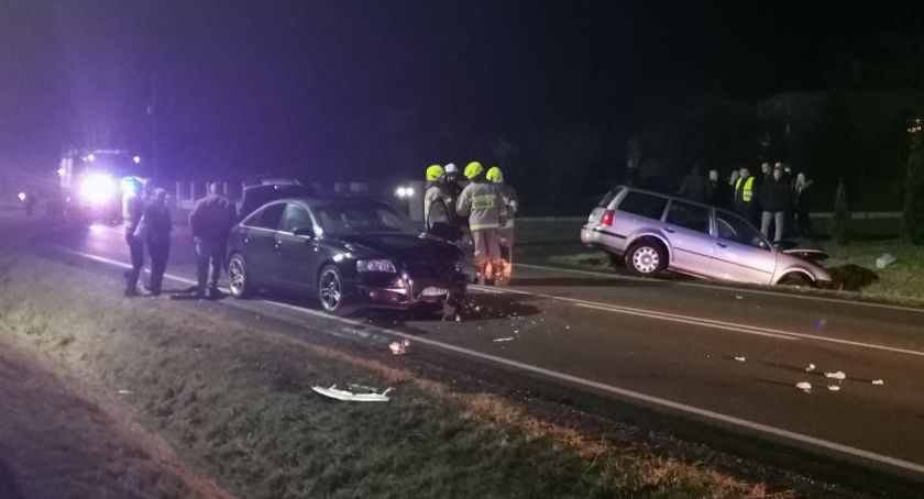 Wypadek w Jedlnie Pierwszym. Wśród poszkodowanych 2,5-miesięczne niemowlę
