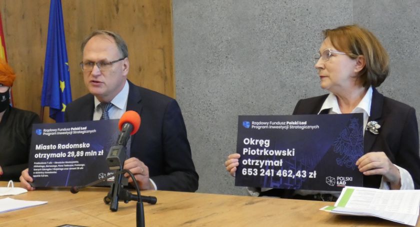 Konferencja o naprawdę dużych pieniądzach z Polskiego Ładu dla Radomska i powiatu