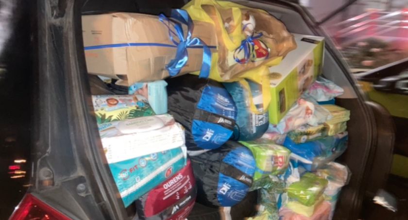 W nocy z Radomska wyjechał transport z pomocą humanitarną dla uchodźców koczujących na granicy 