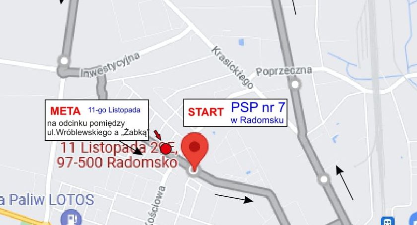 Uwaga! Jutro radomszczański Bieg Niepodległości. Kilka ulic będzie zamkniętych