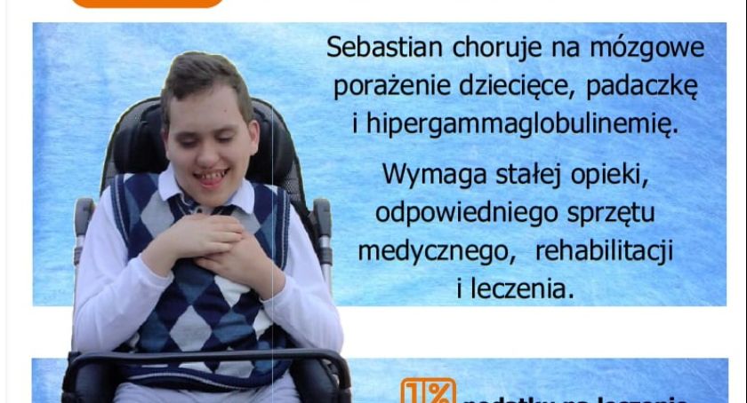 Radomszczanie pomagają Sebastianowi Gasikowi