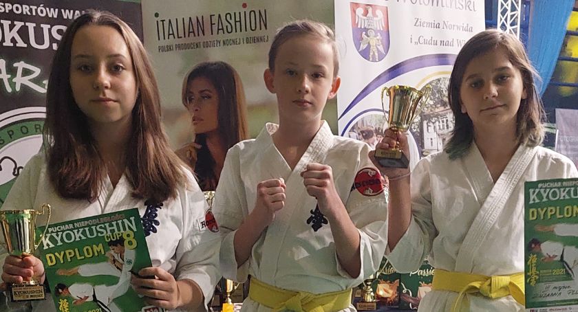KYOKUSHIN CUP 8 w Zielonce. Nasi karatecy na podium 