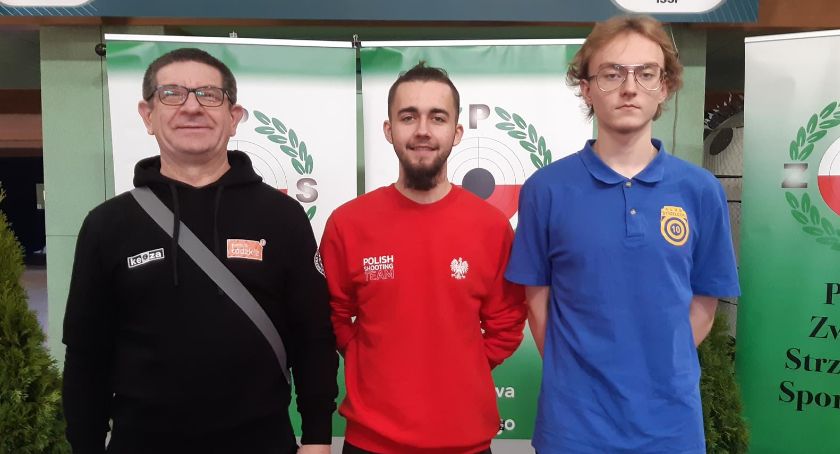 Wiktor Blada na podium zawodów klasyfikacyjnych we Wrocławiu