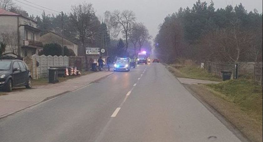 W Bloku Dobryszyce doszło do potrącenia kobiety