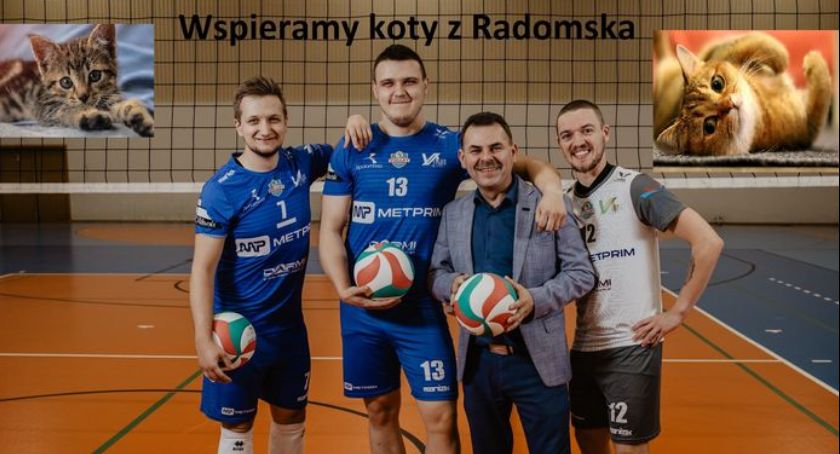 Współpraca KS Volley Radomsko z Towarzystwem Opieki nad Zwierzętami 