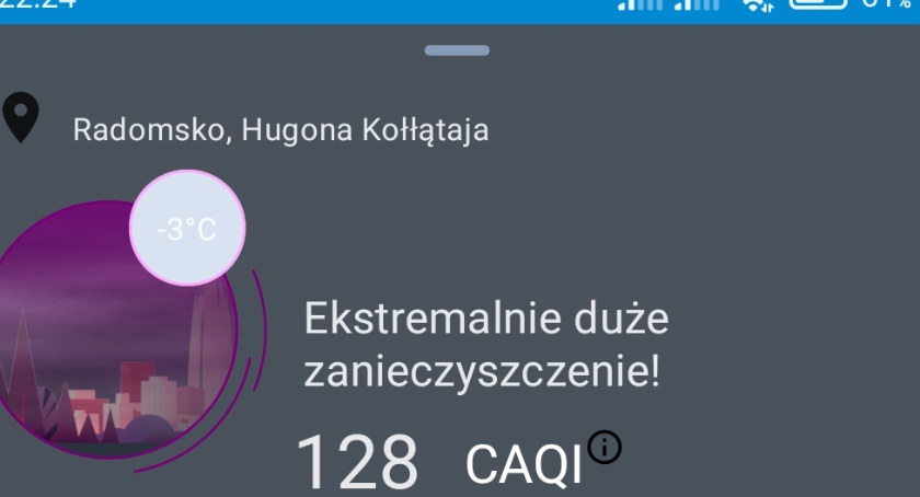 Radomsko, smogowa polska ekstraklasa: jest nowy, fatalny dla nas raport, urząd nie komentuje