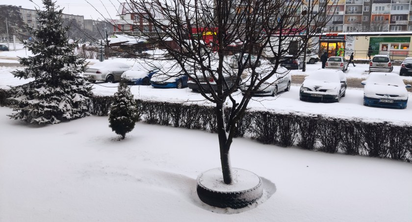 Meteorolodzy się nie pomylili. Jest biało, ale po południu mam być nawet 5 stopni na plusie, więc zrobi się plucha