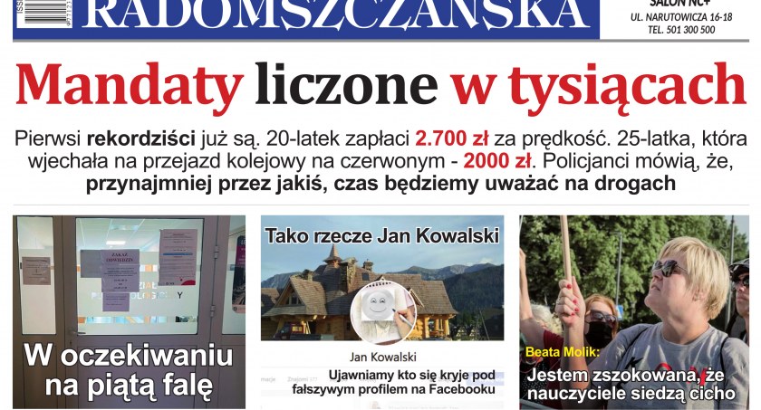 W najnowszej Gazecie ujawniamy prawdziwą tożsamość Jana Kowalskiego, podliczamy nowe mandaty i rozmawiamy o ministrze Czarnku