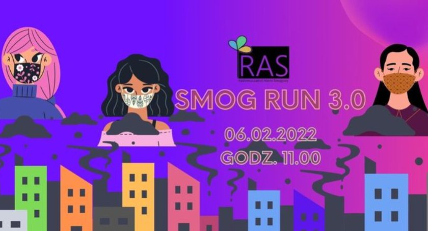 Radomszczański Alarm Smogowy zaprasza na Trzeci SmogRUN 3.0. Trasa 3 km, czyli dla każdego
