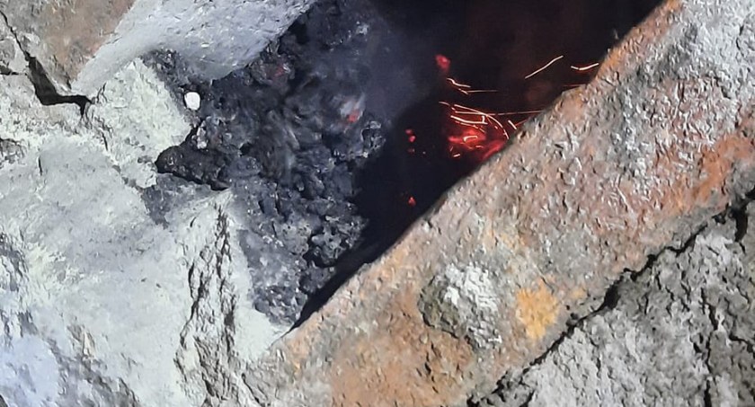 Pożar w miejscowości Kozie Pole. Wysłano dwie jednostki