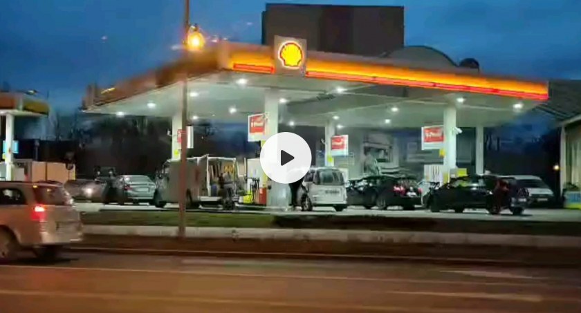 Radomszczanie informują: trwa oblężenie stacji benzynowych 