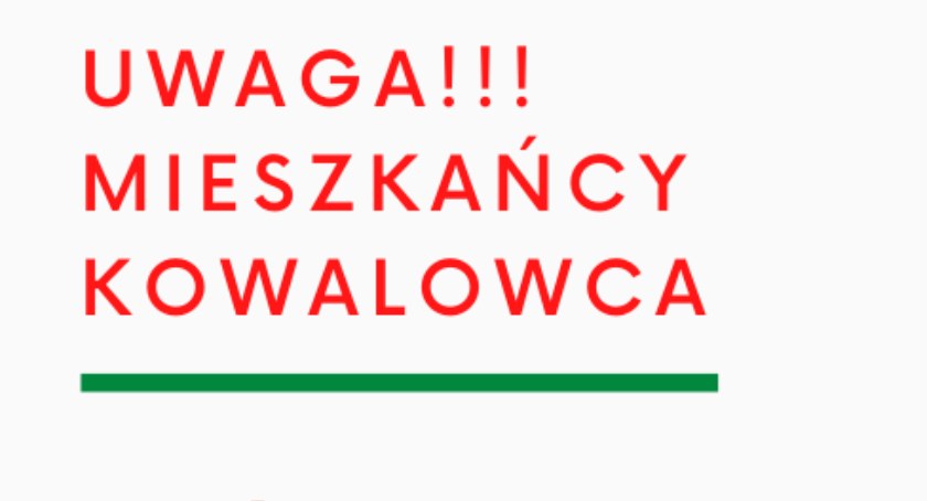 Od wtorku w dzielnicy Kowalowiec nastąpią spadki ciśnienia wody. Może jej także brakować