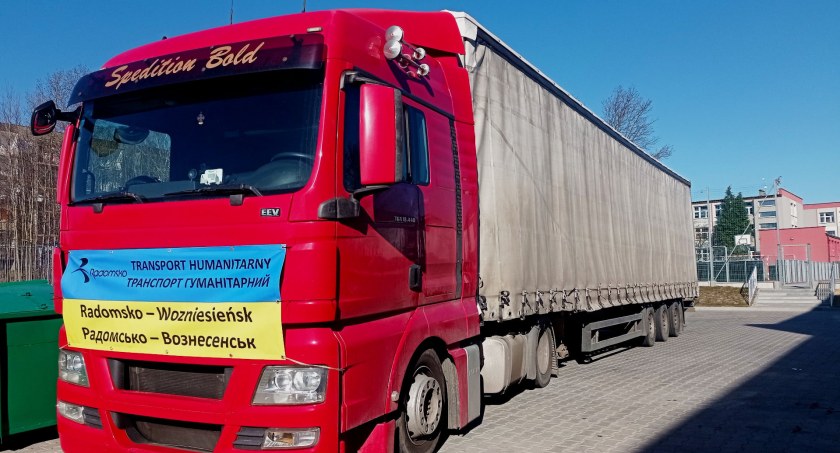 Partnerzy muszą na siebie liczyć! Wczoraj ruszył kolejny transport z pomocą do Wozniesieńska