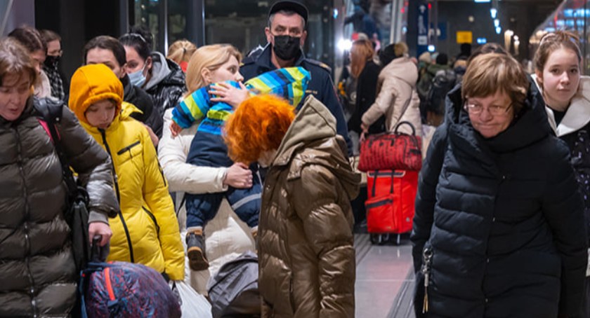 Już trzeci pociąg przywiózł do Łódzkiego mieszkańców Ukrainy. W sumie ponad 1300 osób