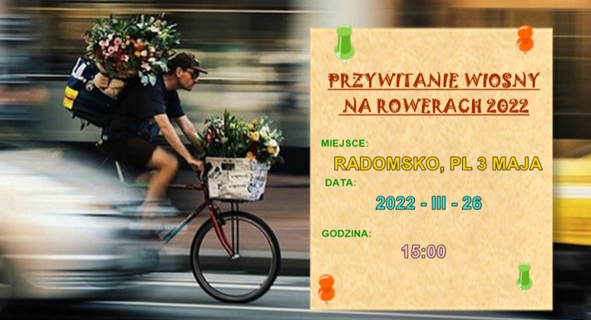 Rowerowe powitanie wiosny powraca. Będzie palenie Marzana i to nie jest pomyłka