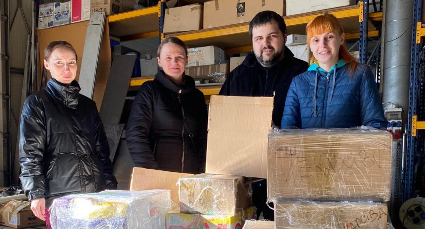 Trwa zbieranie pomocy dla mieszkańców Oleksandriji. Transport wkrótce ruszy w drogę