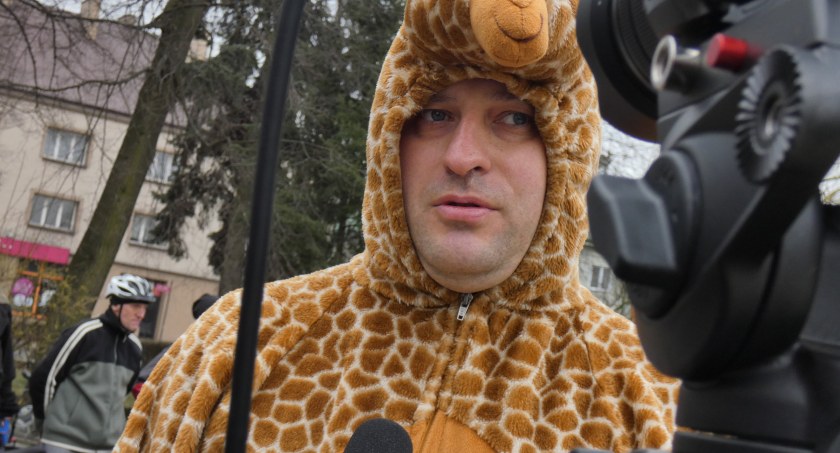 Rowerowe przywitanie wiosny i topienie Marzana. Bo bardziej przypominał jego niż ją...