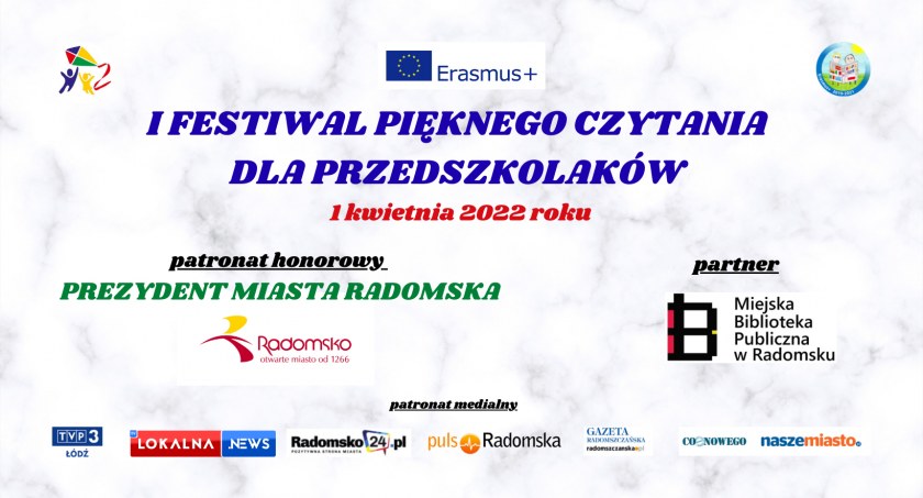 I Festiwal Pięknego Czytania Dla Przedszkolaków w Miejskiej Bibliotece Publicznej