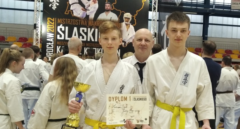 Mateusz Suski wywalczył brązowy medal w Międzywojewódzkich Mistrzostwach Młodzików Karate Kyokushin 