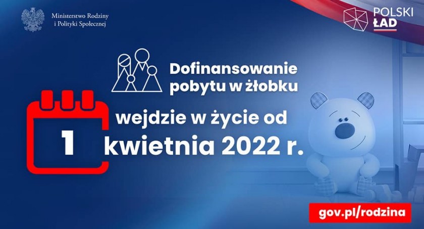 W kwietniu rusza nabór wniosków na dofinansowanie pobytu dziecka w żłobku