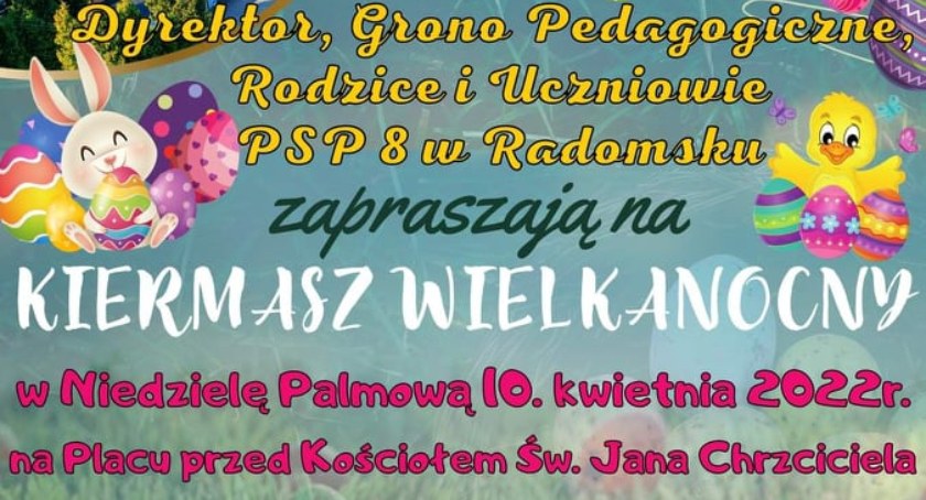 Kiermasz Wielkanocny PSP 8