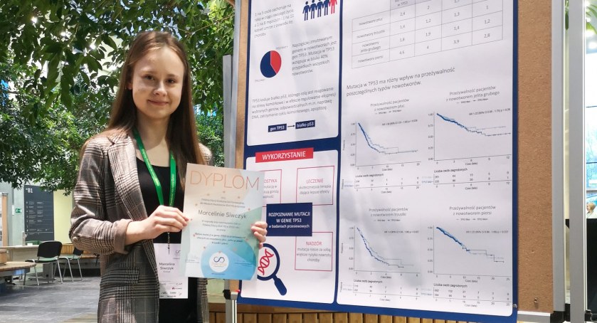 Marcelina Siwczyk z gminy Kodrąb laureatką Konkursu UE dla Młodych Naukowców EUCYS