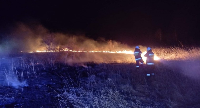 Było trochę spokoju, ale pożary traw jeszcze się nie skończyły. Przekonali się o tym strażacy z Silnicy