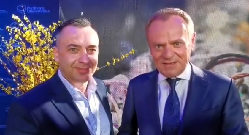 [Wideo] Marek Rząsowski: Nie wiem kiedy, ale jest realna szansa na to, żeby Donald Tusk przyjechał do Radomska