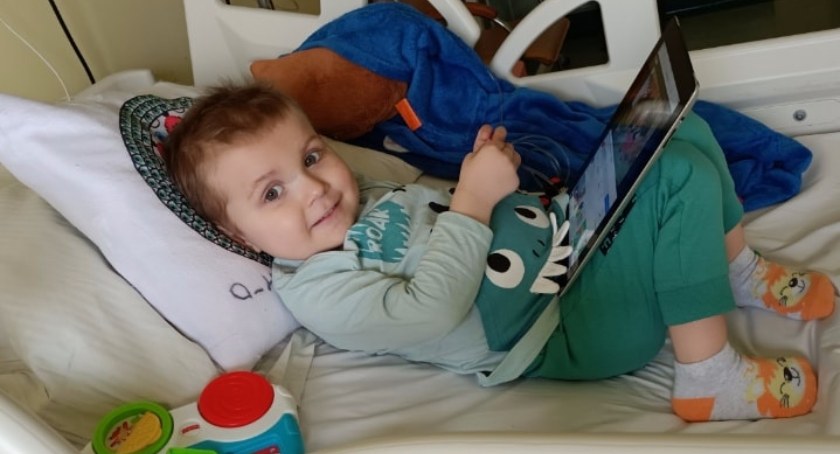 Potrzeba krwi dla 3-letniego Bruna Brzozowskiego z Przedborza. Chłopiec choruje na nowotwór szpiku kostnego