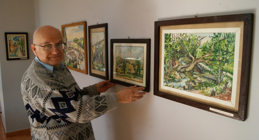 Nie musi pan mieć studiów, by malować. Jan Depta wraca w rodzinne strony i spełnia swoje marzenie