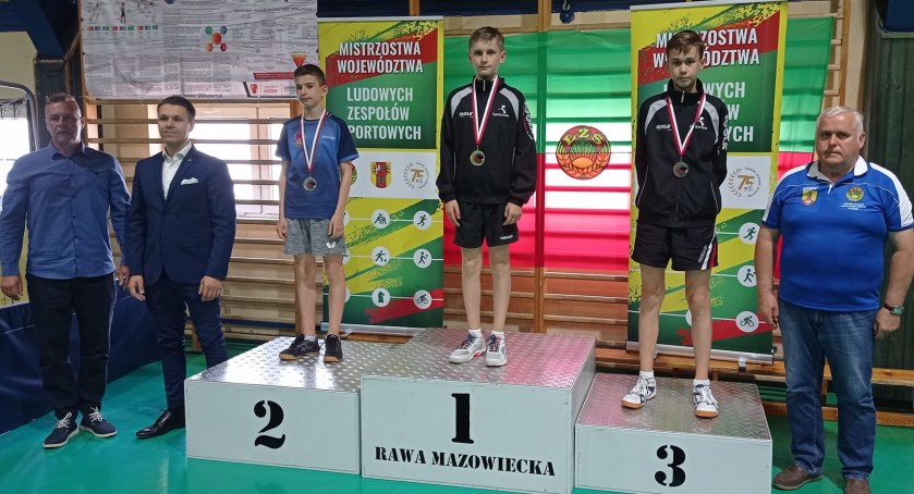 Kolejne sukcesy radomszczańśkich tenisistów. Dziś wygrywali w Rawie Mazowieckiej