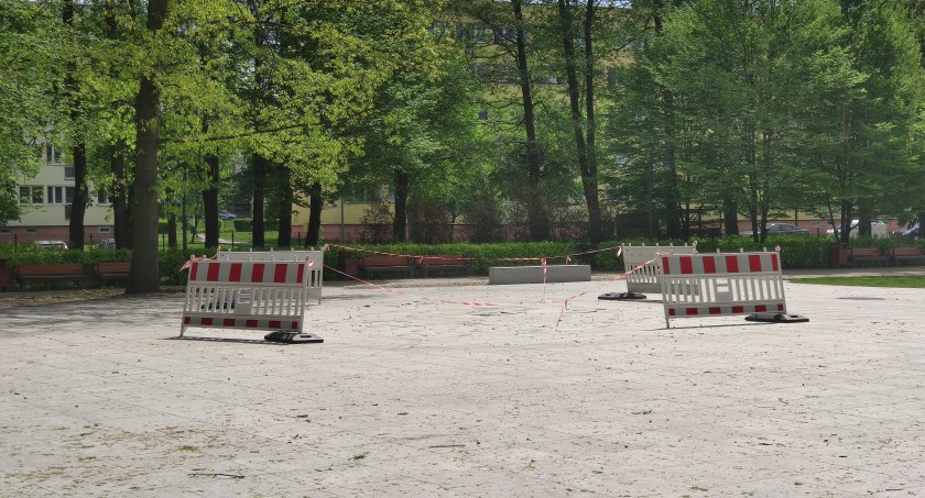 Fontanna w parku Świętojańskim będzie czynna do końca tygodnia. Doszło do awarii, na szczęście niewielkiej