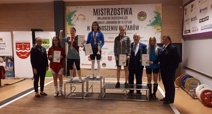 Medale sztangistów UMLKS