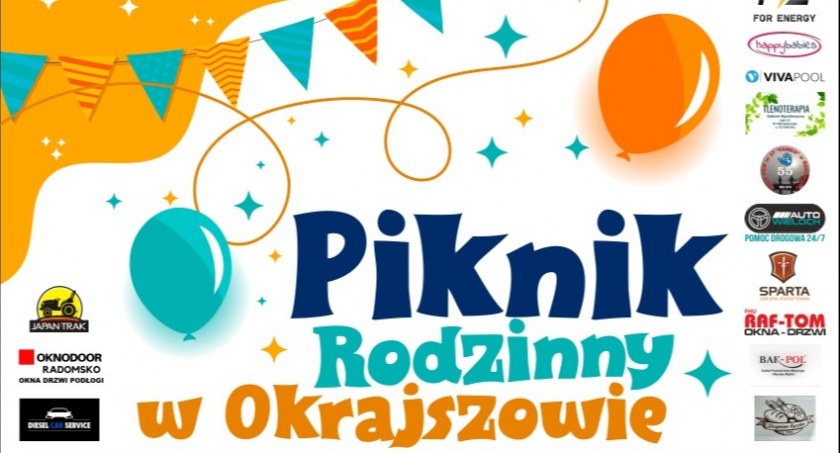 Rodzinny piknik w Okrajszowie: okazji jest wiele. Zaprasza Damian Wieloch
