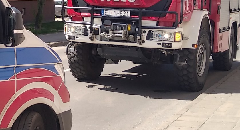 Dwukrotnie strażacy zastępowali karetkę. Jednej osoby nie udało się uratować