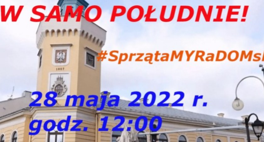 Hubert Antoński informuje: przez pogodę akcję sprzątania centrum przesuwamy o tydzień