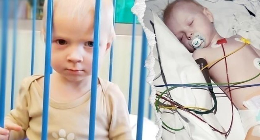 Strażacy z OSP KSRG Jedlno Drugie kwestują na rzecz 3-letniego Kubusia. Chłopiec jest w stanie krytycznym 