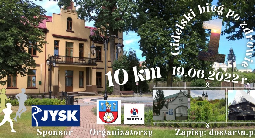 I Gidelski bieg po zdrowie: bieg kolorów dla dzieci i młodzieży. Na trasie przepiękne widoki 