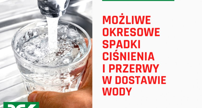 Uwaga! W poniedziałek na Żeromskiego może nie być wody. Albo będzie lecieć z kranów słabiej niż zwykle