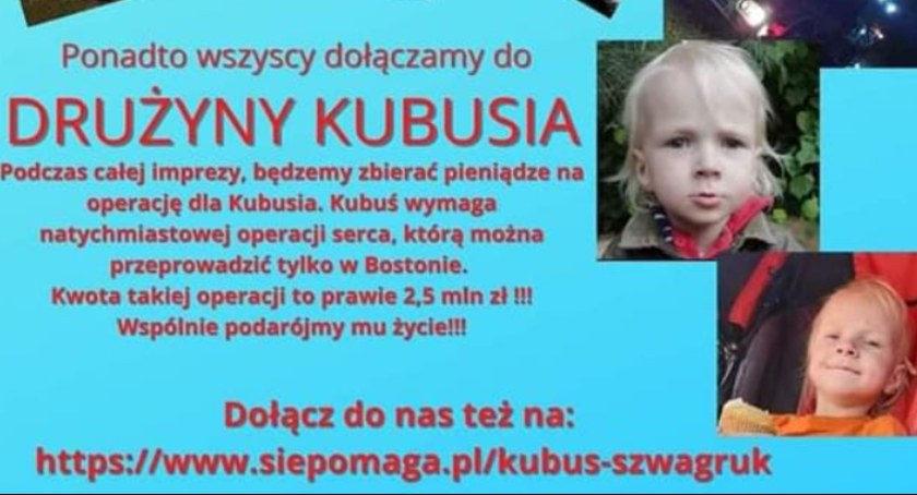 Mieszkańcy Ładzic dołączają do drużyny Kubusia. Za tydzień OSP Ładzice organizuje charytatywny festyn rodzinny
